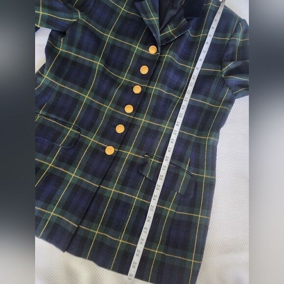 Embassy Row Vintage new wool blazer long jacket - Picture 4 of 16